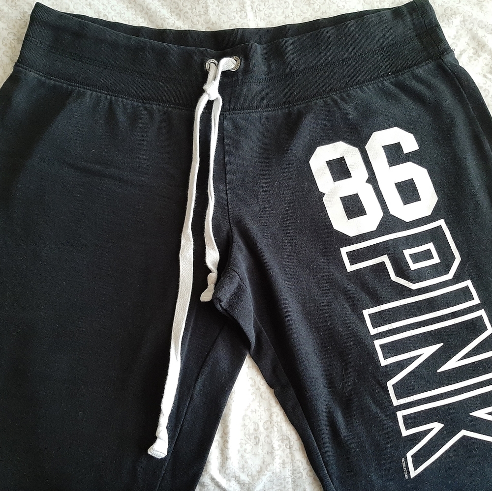 Black Pink sweat pants